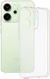 Techsuit Hoesje geschikt voor Oppo Reno14 - Clear Silicone Back Cover - Transparant