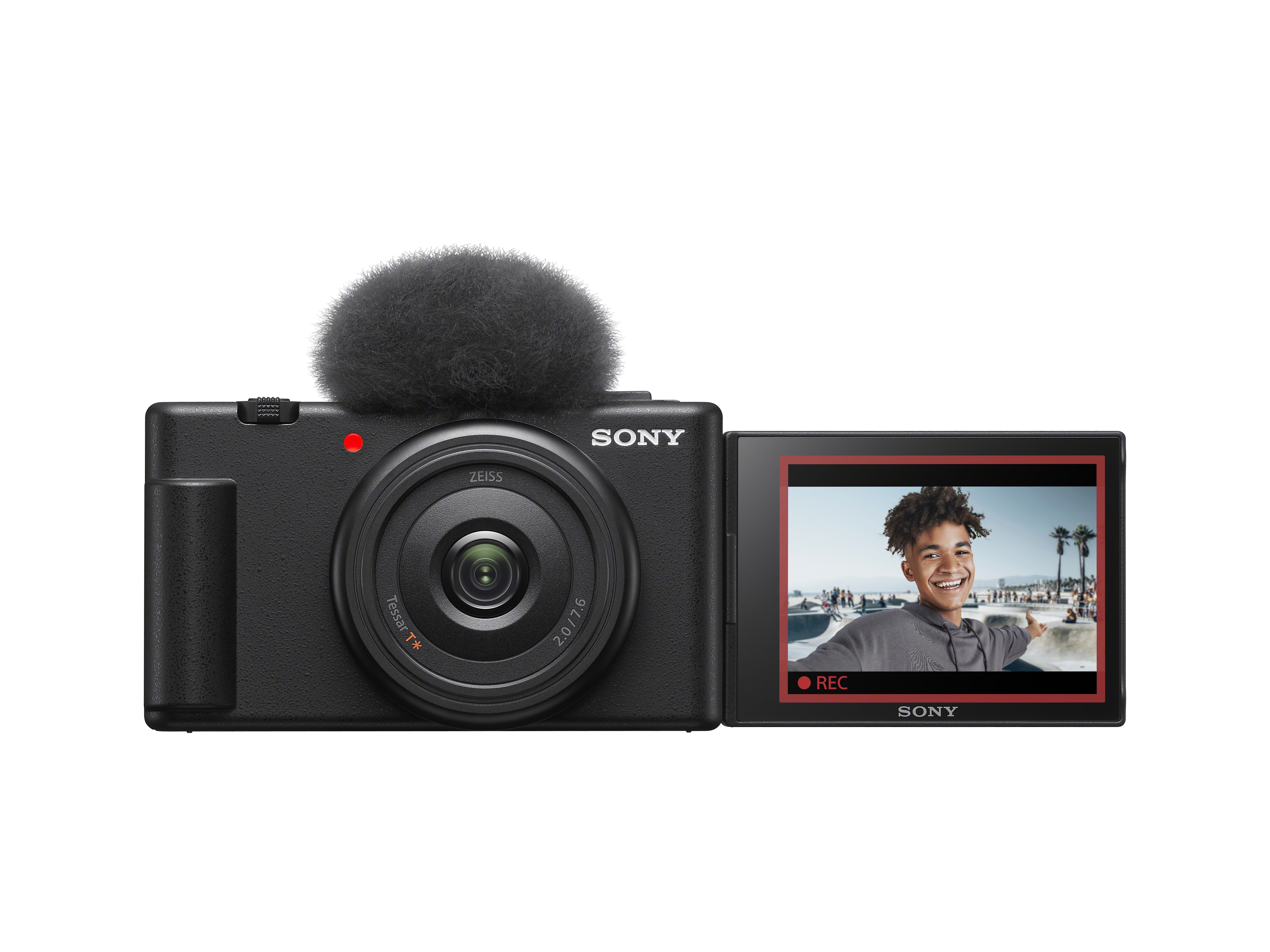 Sony ZV-1F - 20.1MP Compact Camera - 4K Video - Black