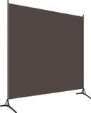 vidaXL Kamerscherm met 1 paneel 175x180 cm bruin