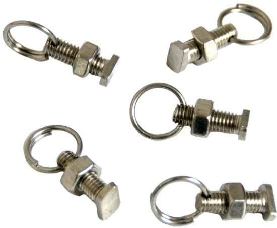 Kantelbouten met ophangring - set van 5 stuks