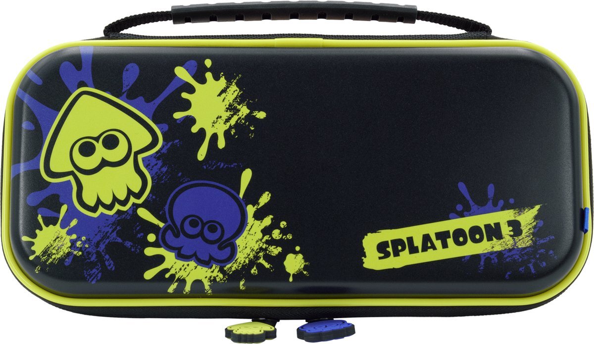 Hori Premium Vault Case - Switch Case - Splatoon 3 - Nintendo Switch/Switch OLED/Switch Lite