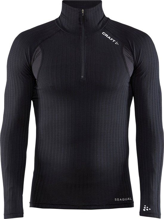 Craft Active Extreme X Zip L/S Thermoshirt Heren - Zwart - Maat XXL