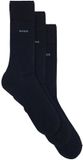 Hugo Boss heren BOSS 3P sokken uni blauw