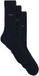 Hugo Boss heren BOSS 3P sokken uni blauw