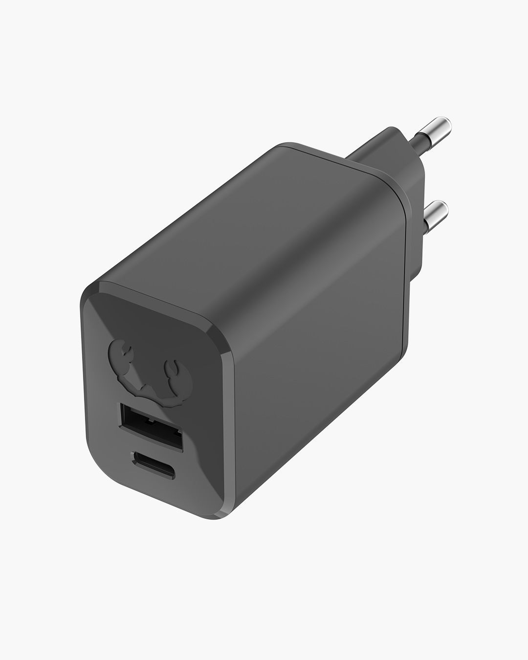 Fresh 'n Rebel 65W USB-C & USB-A Charger - Storm Grey