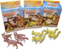 Animaux dans une boîte 4 pièces animal