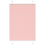 VidaXL Plissé rolgordijn 95x150 cm stofbreedte 94,4 cm polyester roze