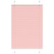 VidaXL Plissé rolgordijn 95x150 cm stofbreedte 94,4 cm polyester roze