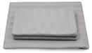 Housse de couette Gris 180 x 200 cm