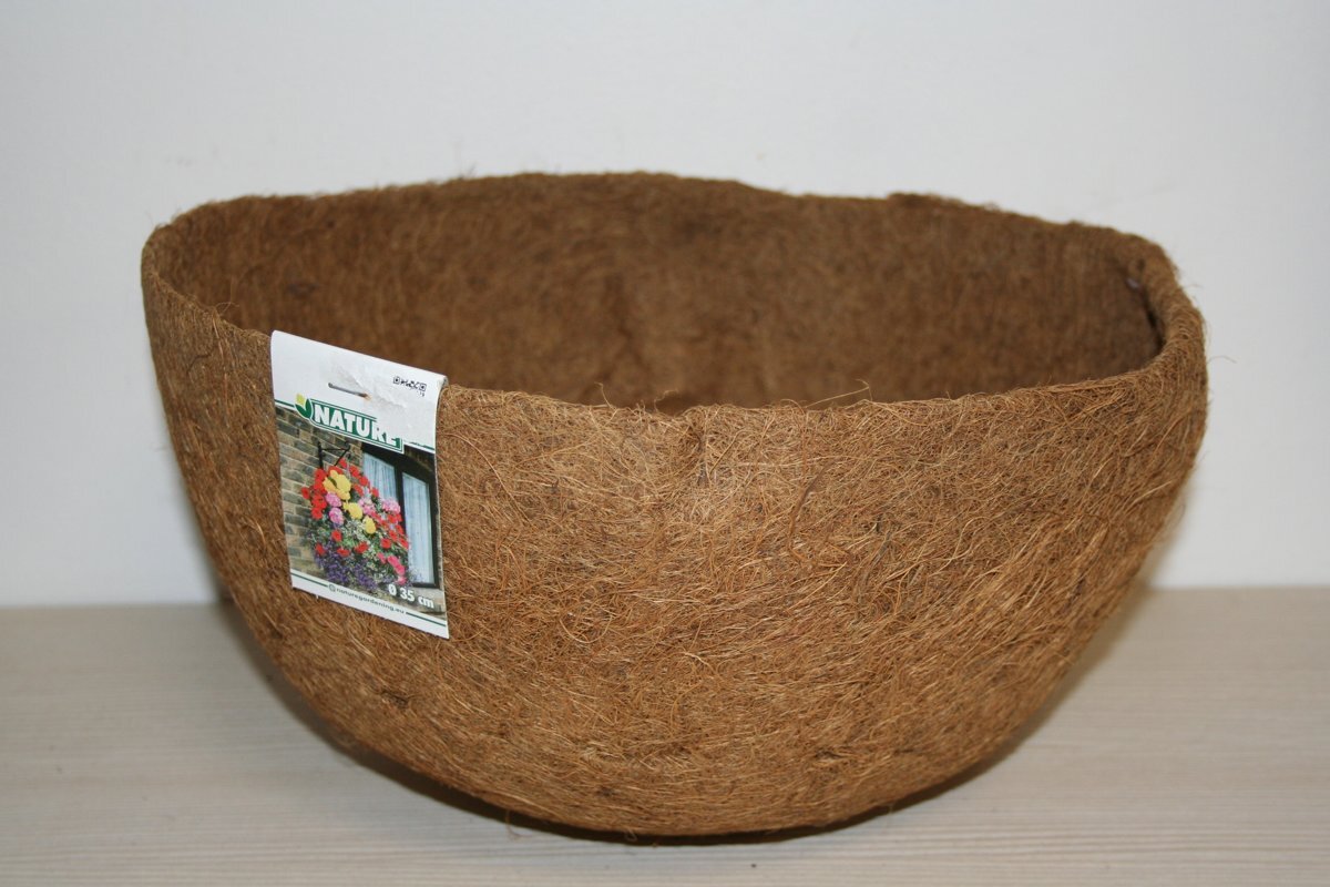 Nature - Kokos inlegger voor hangingbasket - Ã˜ 35cm