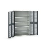 Bott Verso Kast Gevleugelde Deuren | 1300x550x2000mm | 4 Legborden | RAL 7016