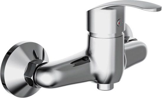 SCHÜTTE Sirani Douchekraan - Mengkraan - Chroom - 15 cm Hartafstand