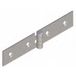 Monin Charnières pour coulisse de lit à noeud roulé acier décapé 22x100mm