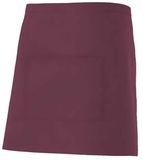 Velilla Halflang schort granaat Polyester/Katoen Effen One size