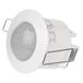EMOS - Infrarood bewegingsmelder inbouw voor binnen - bereik 3 m, detectiebereik 6 m/360 ° - instelbare lichtduur en gevoeligheid 3-2000 lux - ideale installatiehoogte 2,2-4 m - wit