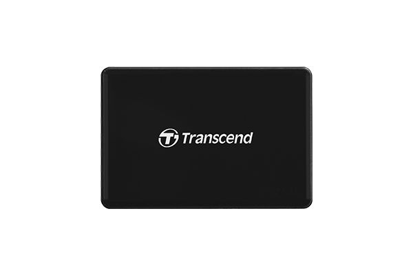 Transcend RDF8 - Card Reader - Micro-USB - Black