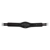 Imperial Riding Springriem IRH Cross Wave, noppenriem met ademende bekleding en elastische riemen, zwart, 95 cm