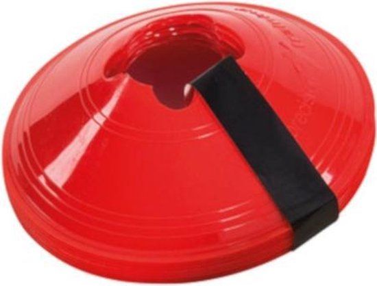 Precision Trainingshoedjes - 20 cm - Rood - 10 Stuks