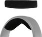 kwmobile band geschikt voor Sennheiser HD515 / HD555 / HD595 / HD518 - Koptelefoonband in zwart
