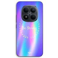 Maniacase Hoesje voor Xiaomi Redmi Note 15 Pro Plus 5g Be strong regenboog