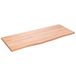 VidaXL Tafelblad 100x50x2 cm behandeld massief eikenhout lichtbruin