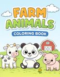 Farm Animals Coloring Book for Kids
