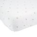 Gatsby Hoeslaken voor baby's, bloemblaadjes, 100% zacht katoen, Oeko-Tex-standaard 100, 60 x 120 cm
