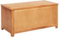vidaXL - Opbergbox - 90 x 45 x 45 cm - Massief Eikenhout