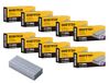 Bostitch Office 50.000 standaard nietjes, 1/4 inch lengte, volledige strip nietjes, 210/strip, 5000 per doos, 10 stuks