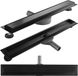 Rea Neox Pro - Lineaire afvoer - douchegoot - Zwart - 70 cm