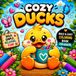 Cozy Ducks: Bold and Easy Coloring Book for Adults