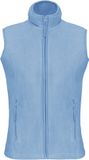 Kariban Bodywarmer van microfleece dames K906 - sky blue - 4XL