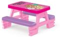Dolu Barbie table de pique-nique rose/violet