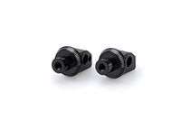 Puig ADAPTOREN VOETPEGEN SET RECHTS/LINKS PASSAGIER HONDA VFR1200X 12-20 C/ZWART