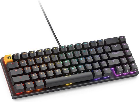 Glorious PC Gaming Race GMMK 2 Compact - QWERTY - Bedraad - Gaming Toetsenbord