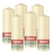 Bolsius - Essentials - gladde stompkaars - beige - 20cm - 6 stuks