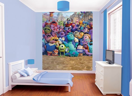 Walltastic Monsters University 8-d Hoe moet ik <lt/>a href=/nl/m/klussen/informatiepagina-behangen/index.html?promo=subtitels_CPLK1_behangen_A_bekijk_1_ target="_blank"<gt/>behangen<lt/>/a<gt/>