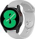 Strap-it Bracelet de sport - Gris - Silicone - Convient pour Samsung Galaxy Watch 4/5/6/7