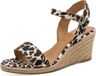 Tamaris Plateau sandalen Dames - Maat 40 - Textiel - Rubber - Gesp - Normaal