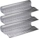 Kinzo Radiatorfolie - 3x - 250 x 50 cm - aluminium - energiebesparende isolatiefolie