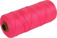 Touw/uitzetkoord roze 200 m - Synthetisch