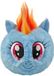 Ty My Little Pony Rainbow Dash pluche knuffel 9 cm