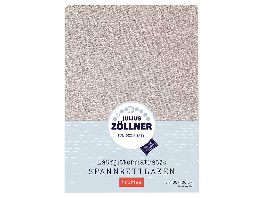 Zöllner JULIUS Spanlaken voor boxmatras Terrycloth uni taupe uni taupe