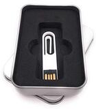 Onwomania Paper clip USB stick in alu gift box 32 GB USB 2.0