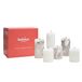 Bolsius - Marble kaarsen set - Carrara Grey - 6 stuks