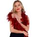 Finidi Boa Joyce bordeaux rood 180cm