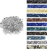 VEVOR Vuurglas 4,5 KG Glazen Stenen 12,7MM Haardglas Glazen Stenen Decoratieve Stenen Zwart