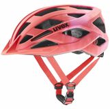 uvex air wing 2 cc - lichte Fietshelm voor kinderen - individueel verstelbare pasvorm - geoptimaliseerde ventilatie - coral-strawberry matt - 52-57 cm