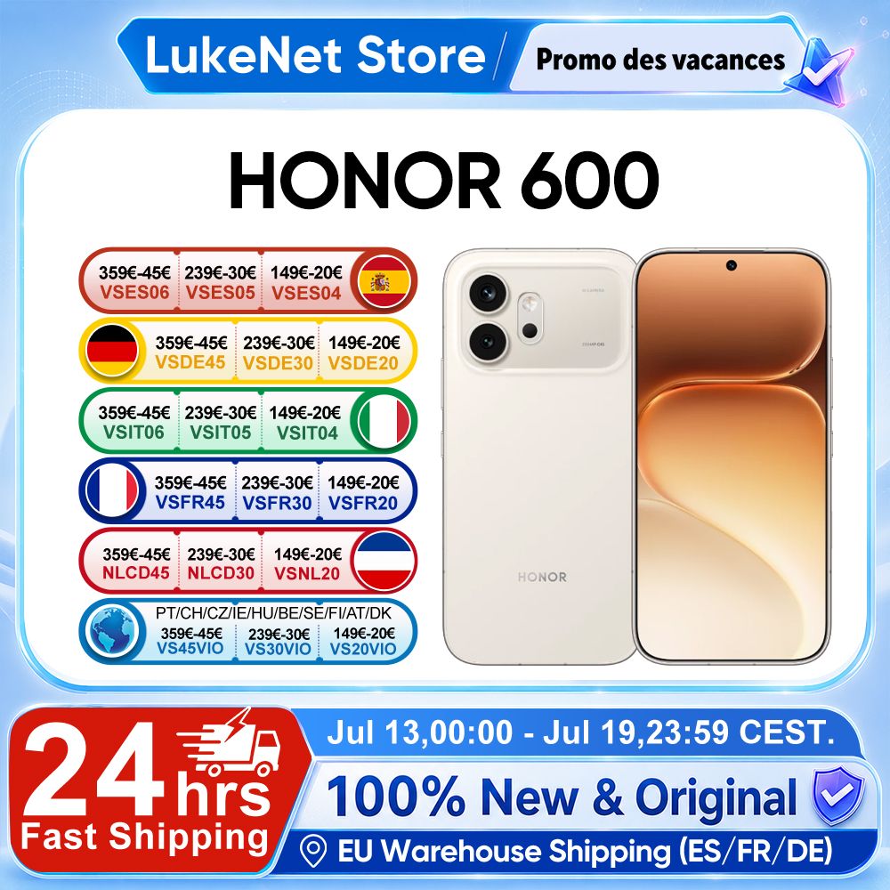 Honor 600 512GB Oranje