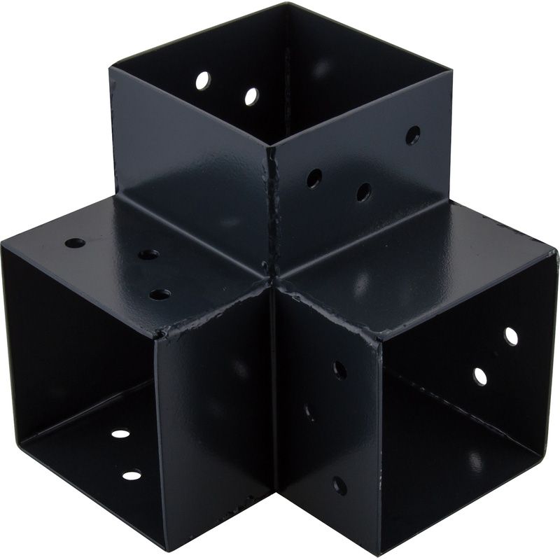 Koppelstuk hoek 91x91mm 90 graden